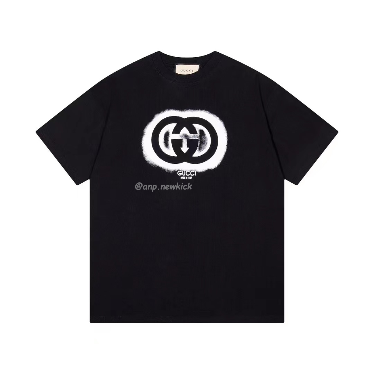 Gucci 23s Gg Logo Printing T Shirt (1) - newkick.vip